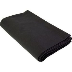 Plain Black Cloth 3x6m