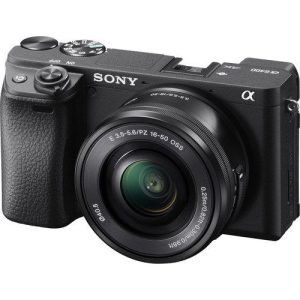 SONY A6400K MIRROLESS CAMERA WITH 16-50MM LENS