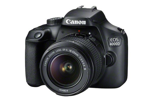 Canon EOS 4000D with 18-55mm IS III Lens
