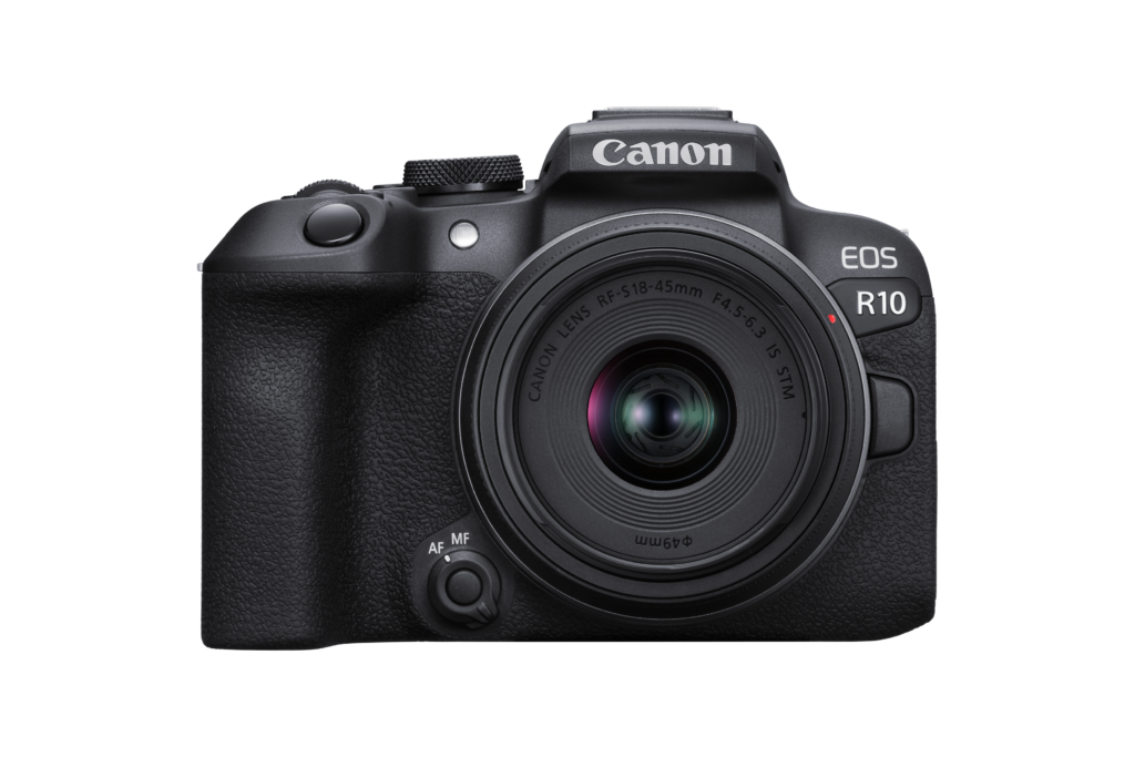 Canon EOS R10 with 18-45mm STM Lens