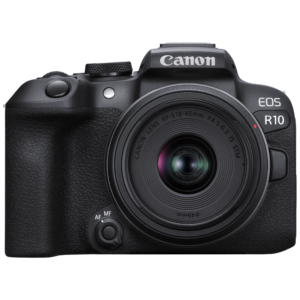 Canon EOS R10 with 18-45mm STM Lens