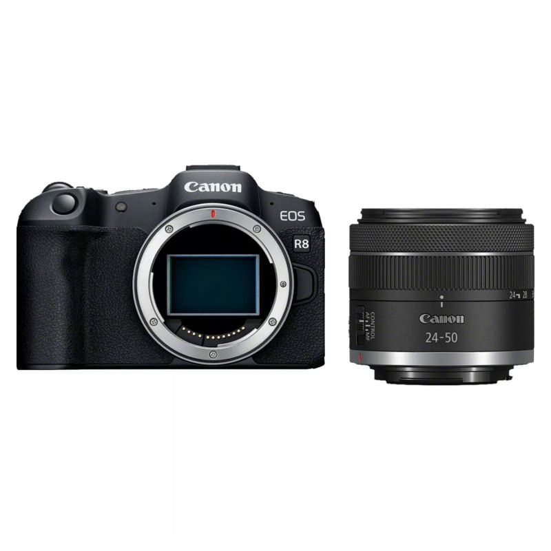 Canon EOS R8 with 24-50mm STM Lens